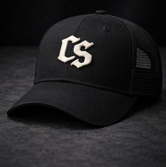 Common Sinners CS Trucker Cap - Black