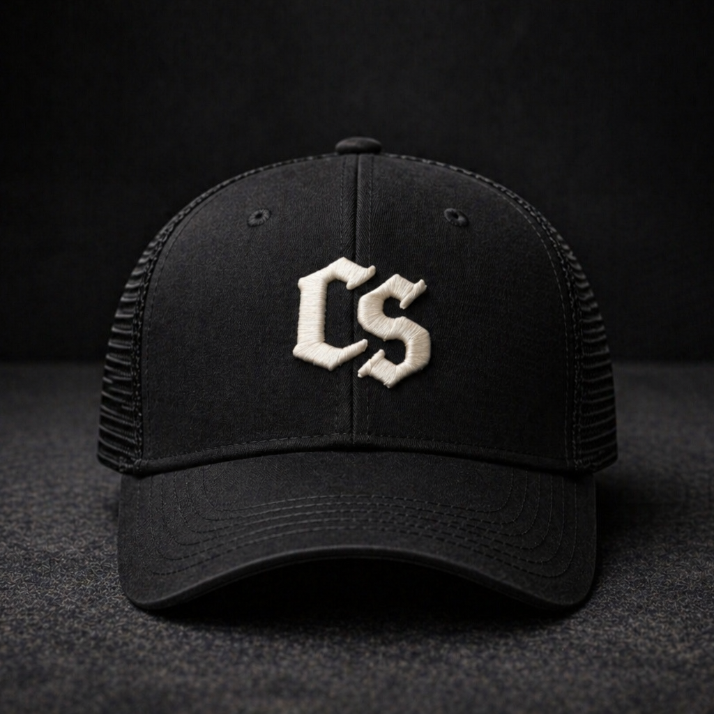 Common Sinners CS Trucker Cap - Black