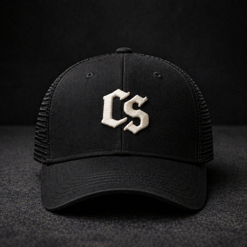 Common Sinners CS Trucker Cap - Black